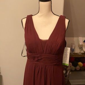Bridesmaids dress. Bill levkoff. Brand new, never worn. Wine color.